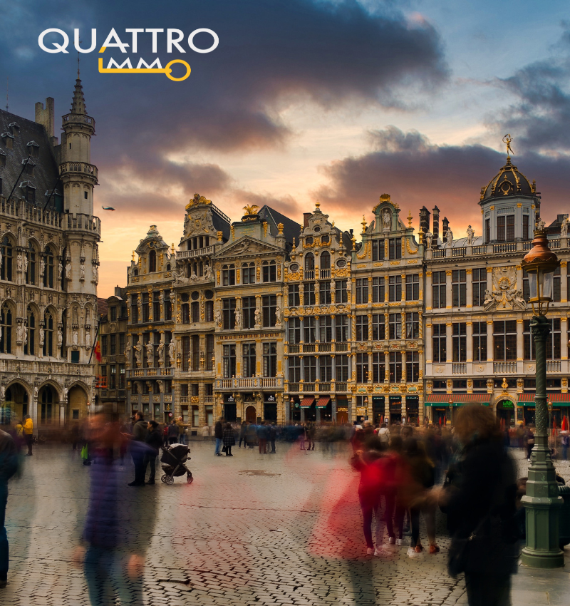 Création de site web - Quattro Immo, Syndic à Bruxelles