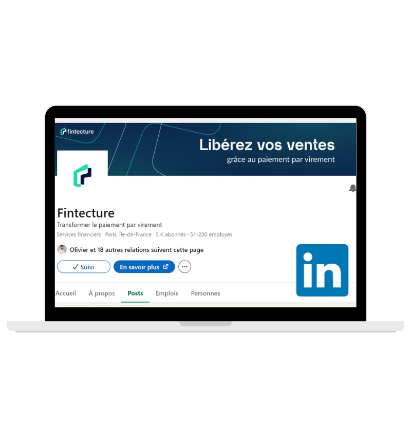 Projet Kalides - Fintecture - Audit et stratégie Linkedin pour générer du lead
